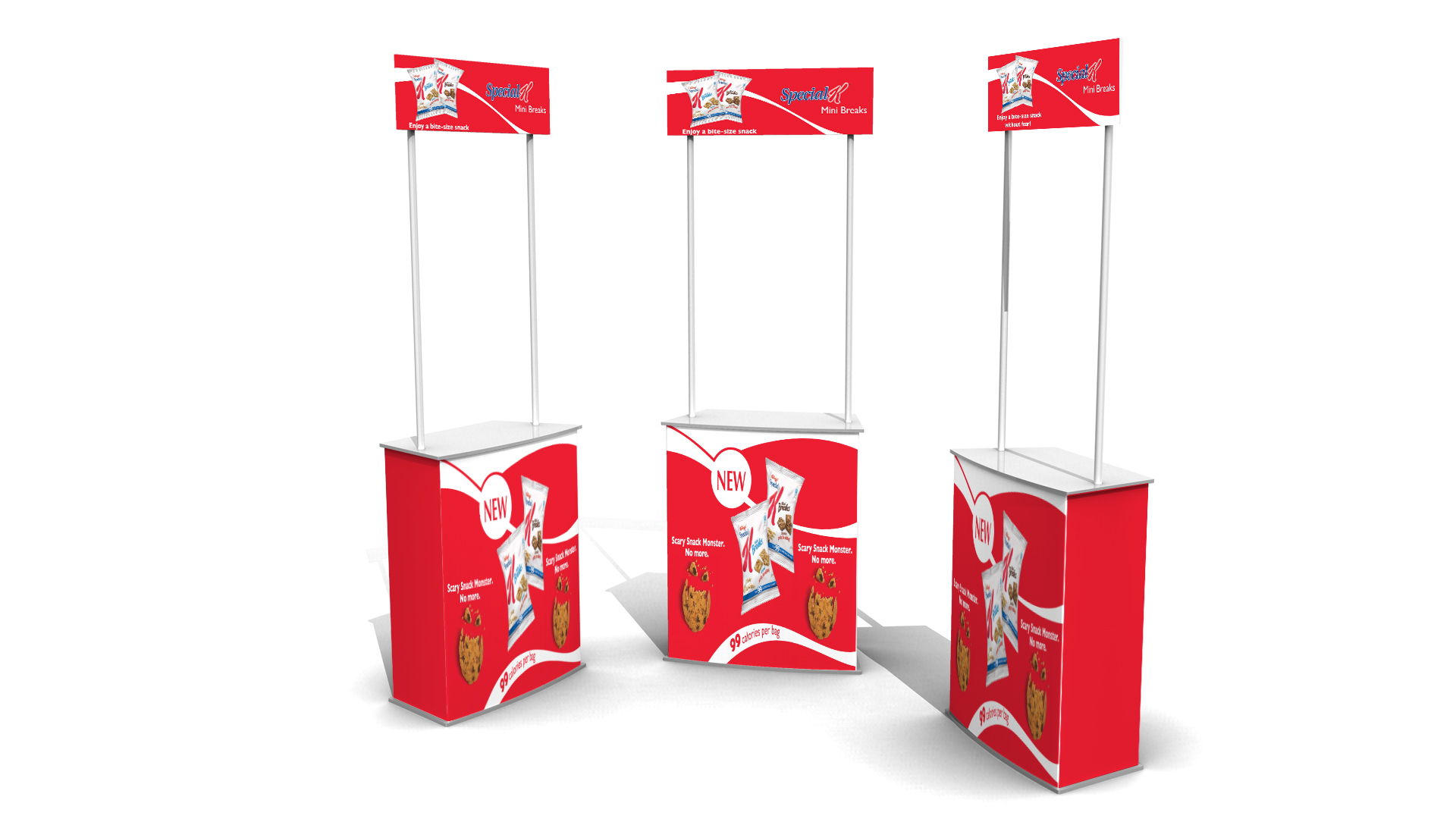 Kellogg's Special K Mini Breaks Tasting Stand Big Idea Branding